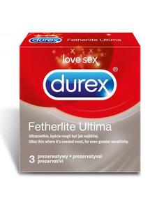 Durex FetherLite Ultima - ultracienkie (3 szt.) - 3 szt. - 2854932011