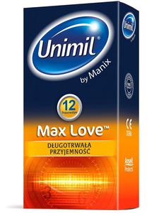 Unimil Max Love - dugotrwaa przyjemno (12 szt.) - 12 szt. - 2857473941