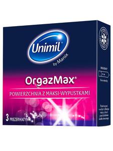 Unimil OrgazMax - z Maksi-Wypustkami (3 szt.) - 3 szt. - 2852439233