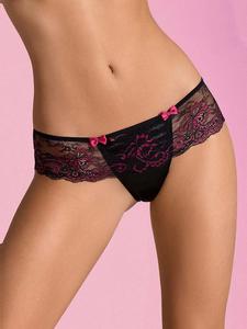 Obsessive Amarone thong - stringi z szerokim pasem koronki - Stringi