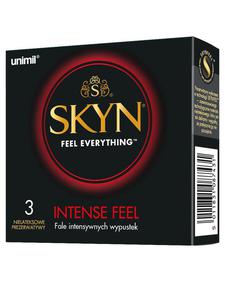 Unimil SKYN Intense Feel - nielateksowe z wypustkami (3 szt.) - 3 szt. - 2854932044