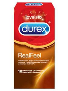 Durex Real Feel - najbardziej naturalne doznania (10szt.) - 10 szt. - 2855814186