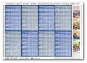 Papier do decoupage TO-DO Soft 210 Country Fabric 3 - 2850355110