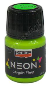 Farba neonowa Pentart NEON Acrylic Paint zielona 30ml - 2876849779