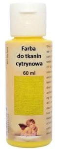 Farba do tkanin DailyArt cytrynowa 60ml - 2850355522