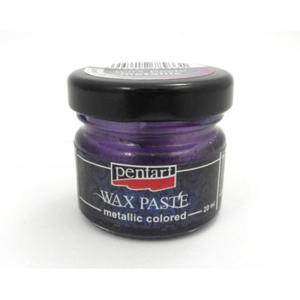 Pasta woskowa metaliczna Pentart Wax paste metallic LILA 20ml