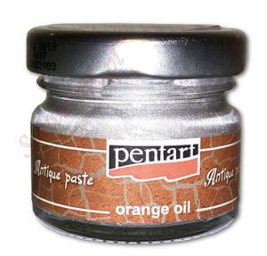 Pasta postarzajca Pentart Antique Paste orange oil SREBRO 20ml - 2850357844