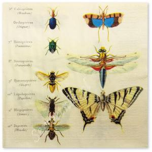 Serwetka do decoupage 3716 Motyle pszczoy uki i waki temat to ciekawy i niezmiernie waki - 2859967175