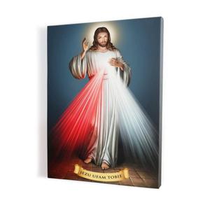 Obraz religijny z Jezusem Miosiernym, ptno canvas - 2859961844