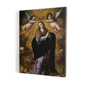Obraz Matki Boej Niepokalanej, obraz religijny na ptnie - 2867673365