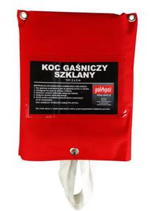 Koc ganiczy 200x300 cm , tkanina do gaszenia, DUY - 2864334833