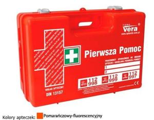 Przemysowa apteczka pierwszej pomocy "TOP 10" DIN 13157 w walizce z tworzywa ABS - 2839126441