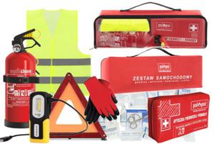 Zestaw samochodowy SAFETY RED EU - MEGA JAKO - 2867889225