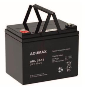 Akumulator oowiowo-kwasowy ACUMAX AML 35-12 - 2860915038