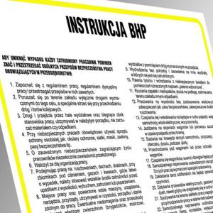 Instrukcja BHP w zakresie elektrolecznictwa - 2860915700