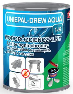 Lakier Uniepal Drew Aqua 1-K odporny na cieranie, op. 2,5 l - 2827617874