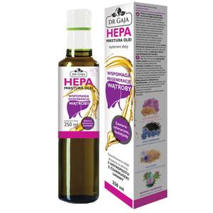 Mikstura Olei HEPA Dr Gaja olej z ostropestu, czarnuszki, lniany suplement diety 250ml - 2861180246