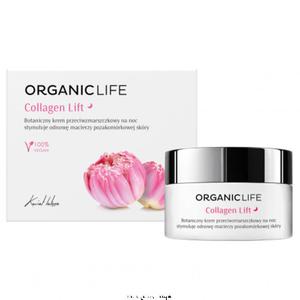 Botaniczny krem przeciwzmarszczkowy na dzie Collagen Lift 50g - 2861180299