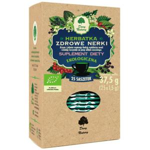 Zdrowe Nerki herbatka ekologiczna 25x1,5g - Dary Natury - 2861180684