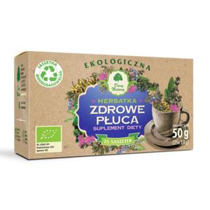 Zdrowe Puca herbatka ekologiczna 25x2g - Dary Natury - 2861180772