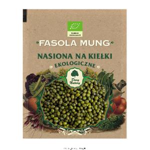 FASOLA MUNG Ekologiczne nasiona na kieki 50g - Dary Natury - 2872464388