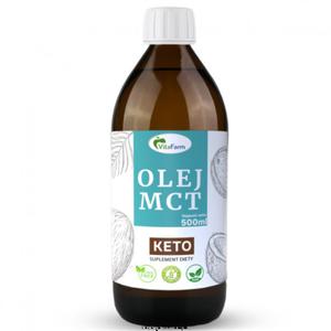 Olej MCT z kokosa 500ml - VitaFarm - 2877925959