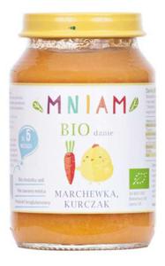 Danie marchewka, kurczak od 5 miesica BIO 190 g - AM-AM - 2878848590