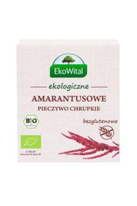 Pieczywo chrupkie amarantusowe bezglutenowe BIO 100g - EkoWital - 2878848597