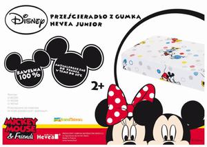 Przecieradeko hevea disney 200x80 mickey