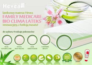 Materac lateksowy Hevea Family Medicare Bio Climalateks 200X90 gwarancja zadowolenia! - 2862393161