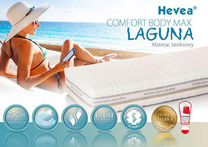 Materac lateksowy Hevea Body Max Laguna 200X100 gwarancja zadowolenia! - 2869310001