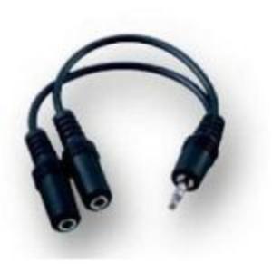 Y-Adapter Gniazdko Stereo Viianco 2x 3,5 mm 0,2m - 2859858214