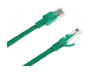Patchcord kabel UTP kat. 5e wtyk - wtyk 15m zielony INTEX (KOM0139) - 2859858970