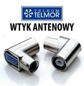 Wtyk TELMOR szybkie zcze ktowe eskie (radiowe) DVB-T - 2859859440