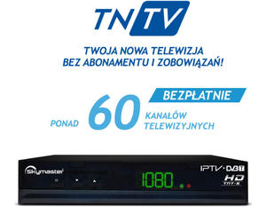 Dekoder Skymaster TNT-5 TNTV DVB-T + IPTV - 2859859579