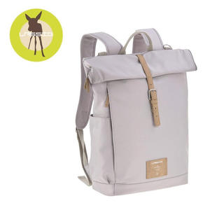 Lassig Green Label Plecak dla mam z akcesoriami Rolltop Backpack Grey - 2860453068