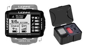 Licznik rowerowy LEZYNE MEGA XL GPS HRSC Loaded (w zestawie opaska na serce + czujnik pr - 2860453848