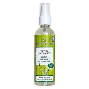 Naturalny tonik do twarzy Imbir i trawa cytrynowa 100ml ORIENTANA - 2860448601