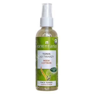 Naturalny tonik do twarzy neem i cytron 100ml ORIENTANA - 2860448623