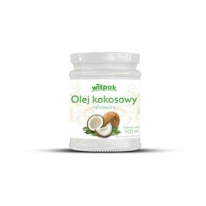 Olej kokosowy rafinowany bezzapachowy 500 ml - Witpak - 2860449469