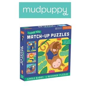 Mudpuppy Pierwsze puzzle I Love You Rodzice i dzieci D - 2860449636