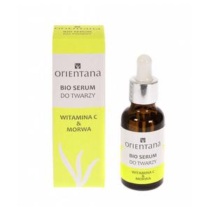 BIO Serum do twarzy Witamina C i Morwa 30ml ORIENTANA - 2860450223