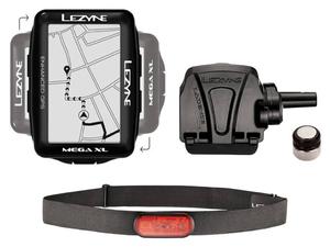 Licznik rowerowy LEZYNE MEGA XL GPS HRSC Loaded w zestawie opaska na serce + czujnik pr - 2860450238