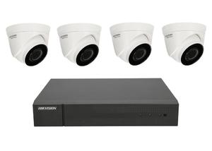 Zestaw do monitoringu IP Hikvision HWK-N4142TH-MH - 4 kamery IP 2MP, IP67 + Rejestrator NVR 4 kana - 2860450378