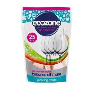 Tabletki do Zmywarki 5w1 Brilliance All in One 25 sztuk Ecozone - 2860450505