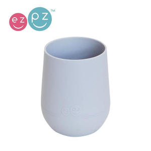 EZPZ Silikonowy kubeczek Mini Cup 120 ml pastelowa szaro - 2860450725