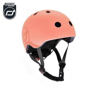 SCOOTANDRIDE Kask S-M dla dzieci 3+ Peach - 2860452412