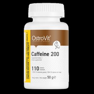 Caffeine - Kofeina 200 110 tabletek - OstroVit - 2860452555