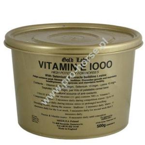 Vitamin E 1000 Gold Label witamina E 500g