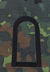 Pagony BW flecktarn - czarne obszycie - 10. Stabsunteroffizier - 1852877818